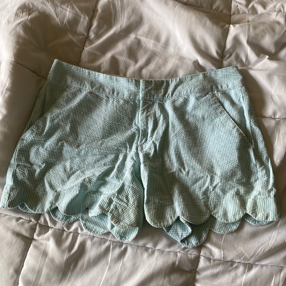 Lilly Pulitzer seersucker shorts
